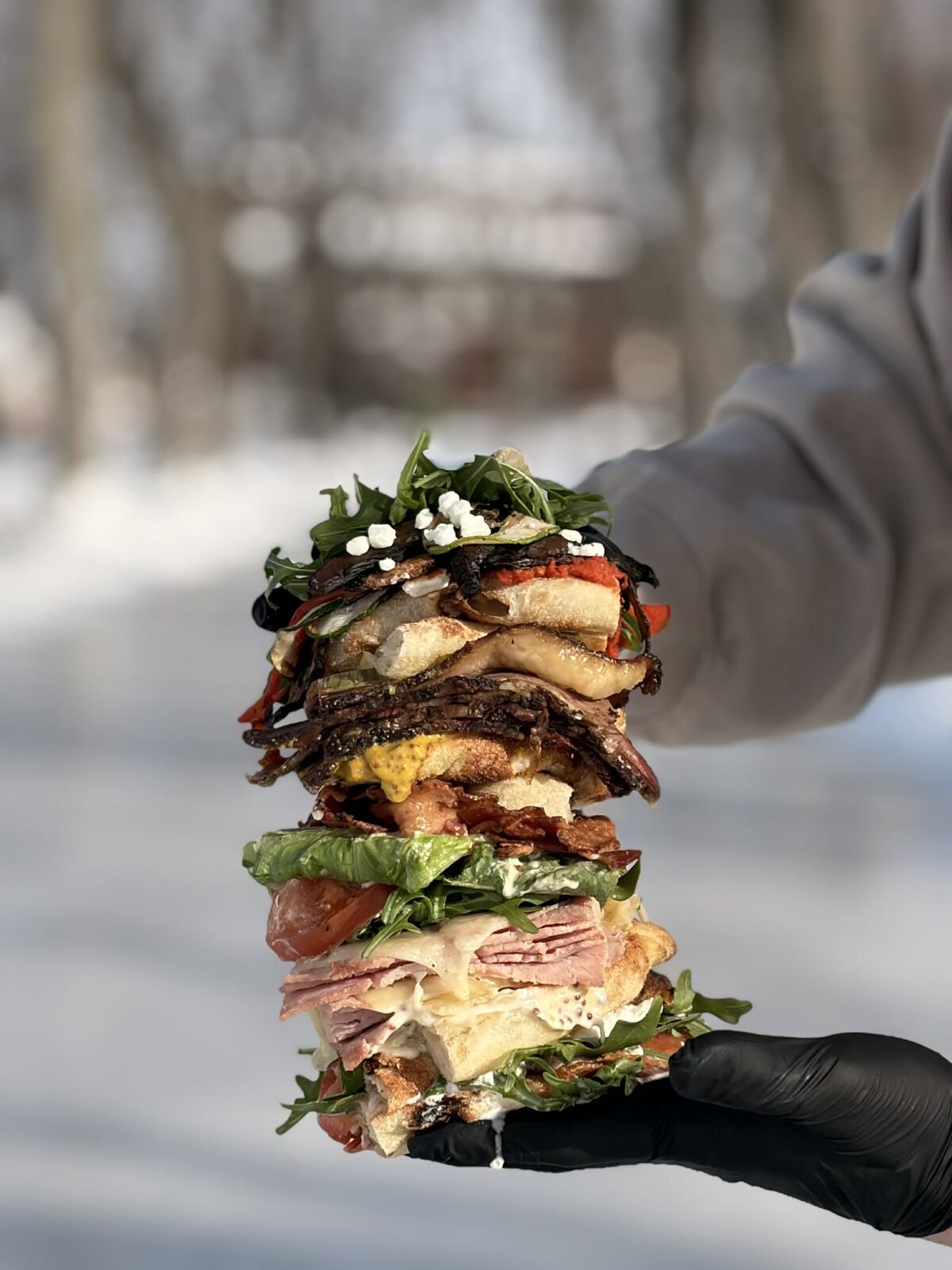 Burger généreux Chez Florent